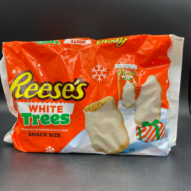 Reese's White Peanut Butter Trees, Snack Size - Big Bag 272g (USA) CHRISTMAS SPECIAL