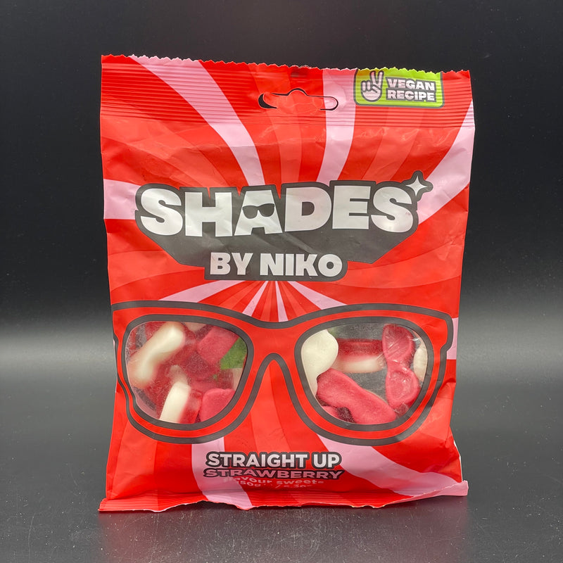 Shades By Niko - Straight Up Strawberry Flavour. “The Coolest Sweets In The World” 150g (UK) YouTube Sensation!