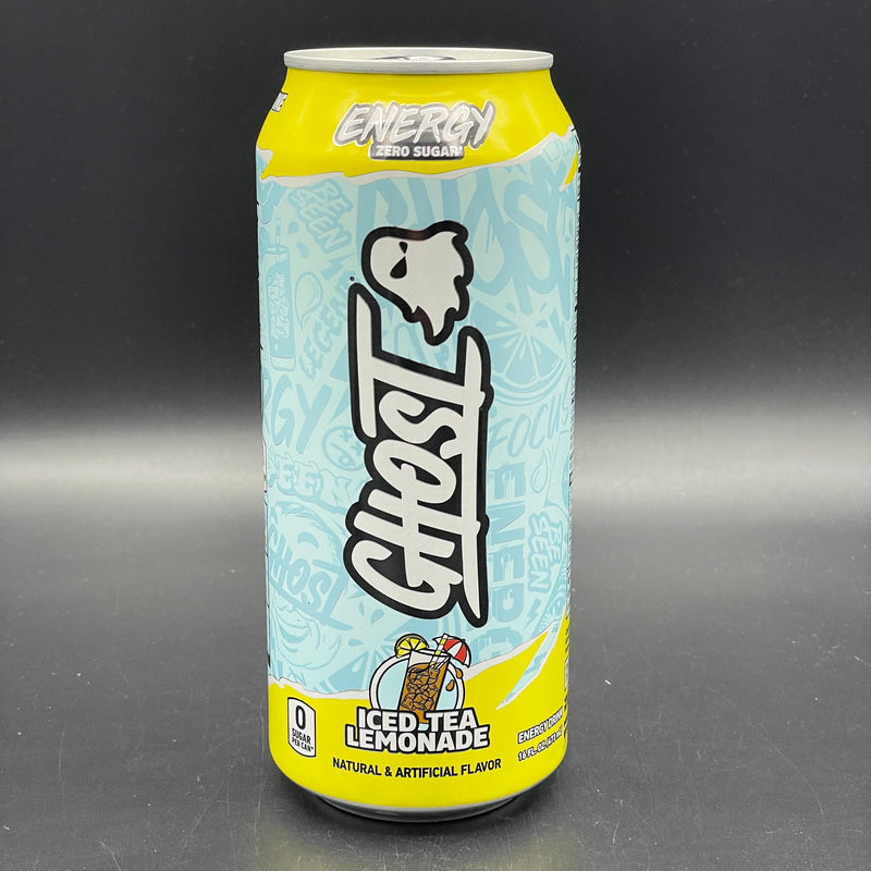 Ghost Energy, Iced Tea Lemonade Flavour - Zero Sugar, 10 Calorie, Energy Drink, 473ml (USA)