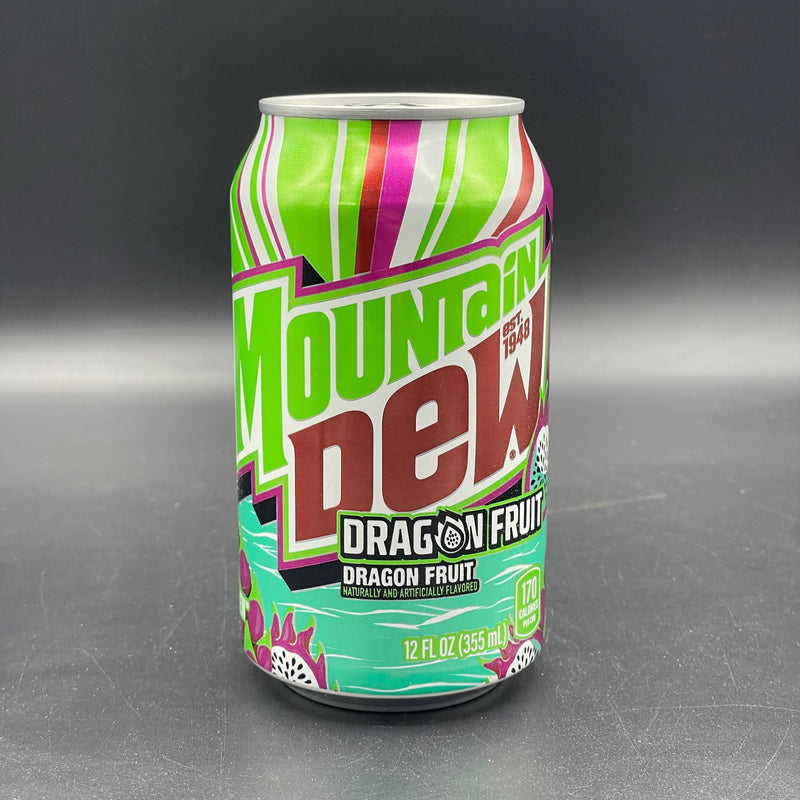 MTN DEW (Mountain Dew) Dragon Fruit Flavour! 355ml (USA)