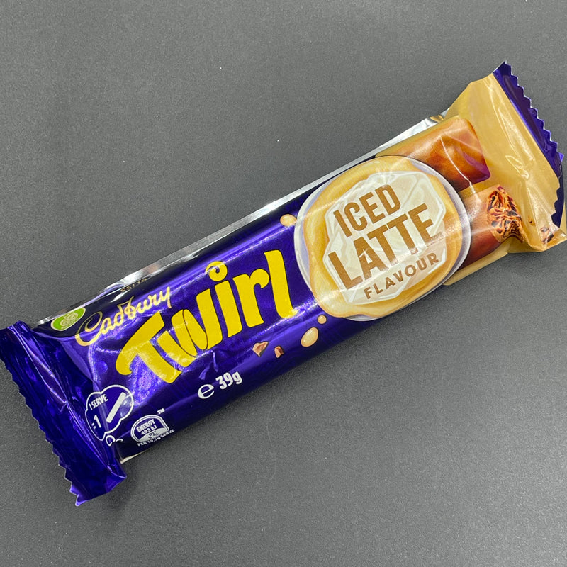 NEW Cadbury Twirl Iced Latte Flavour 39g (AUS) NEW