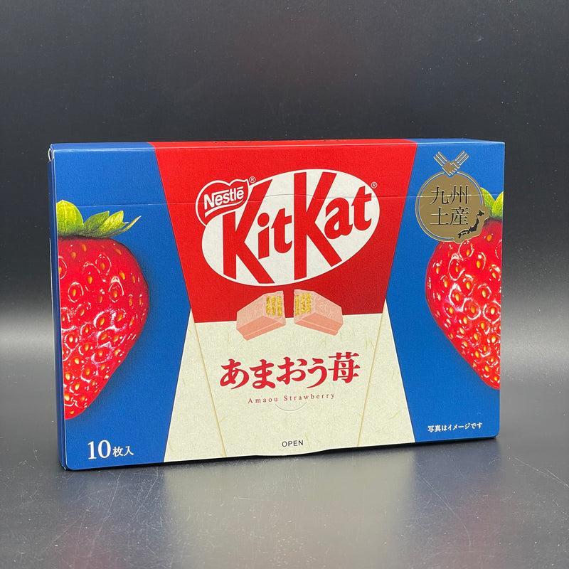 Nestle Kit Kat Amaou Strawberry Flavour, 10 Piece Box (JAPAN) PREMIUM LINE