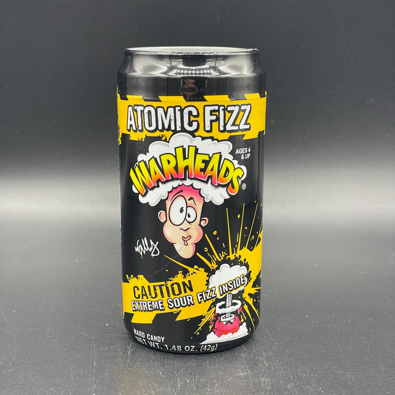 WarHeads Atomic Fizz Canister - Extreme Sour Hard Candy with Atomic Fizz Inside 42g (USA)
