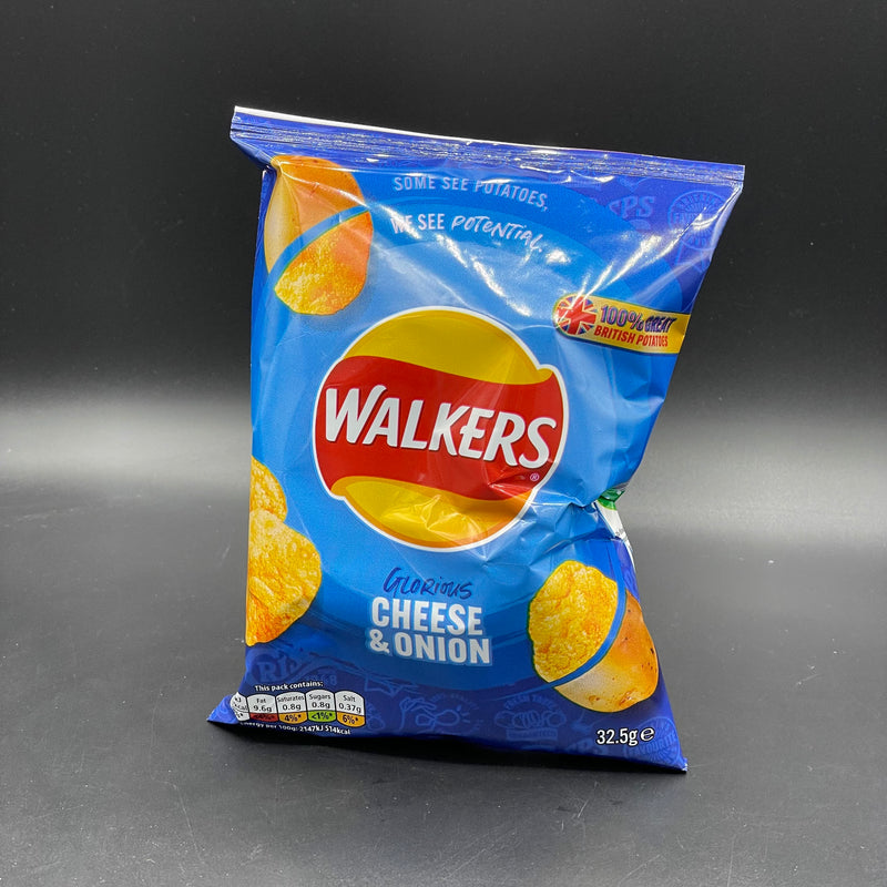 Walkers Glorious Cheese & Onion Flavour Chips 32g (UK)