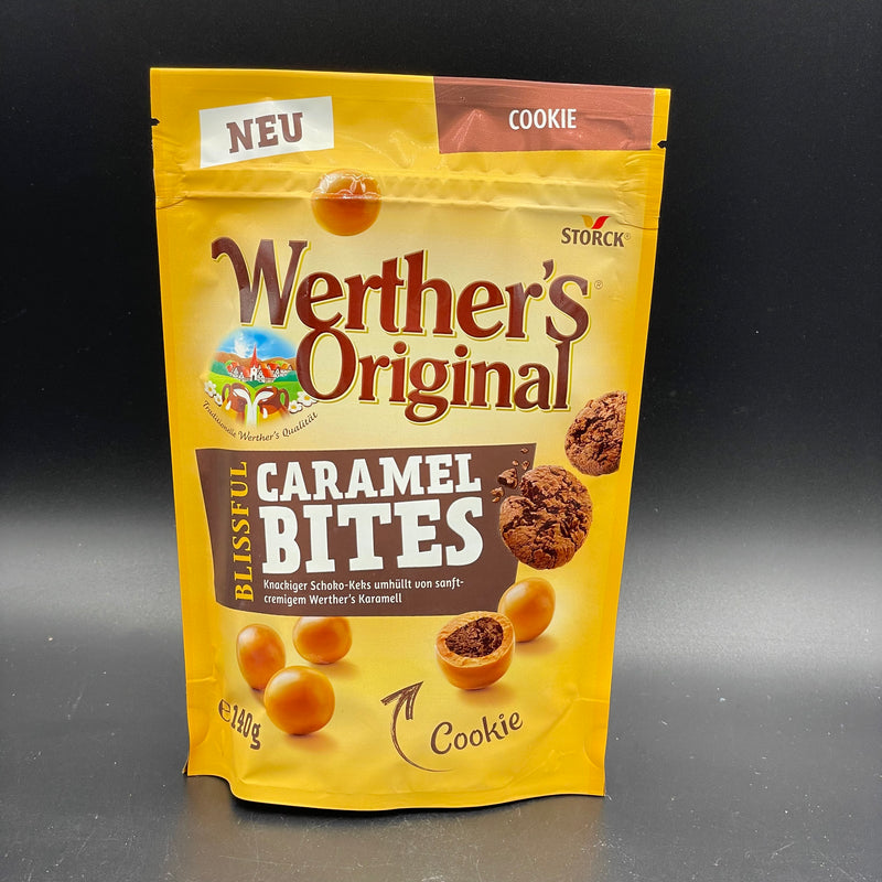 NEW Storck Werther’s Original - Blissful Caramel Bites, Cookie 140g (EURO)