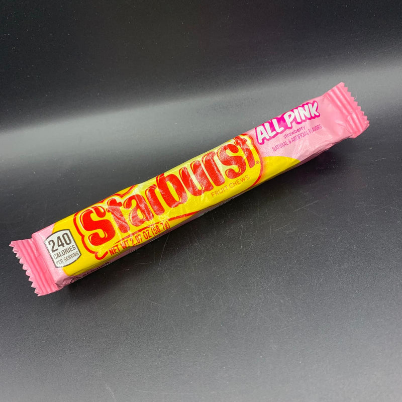 Starburst Fruit Chews - ALL PINK! Strawberry Flavour, 58g (USA)