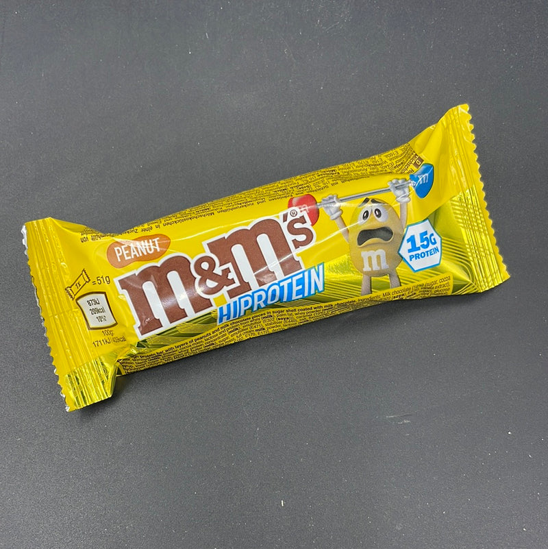 Peanut M&M’s HiProtein Protein Bar with 15g of Protein 51g (UK)