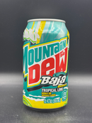 MTN DEW (Mountain Dew) Tropical lime Flavour! 355ml (USA)