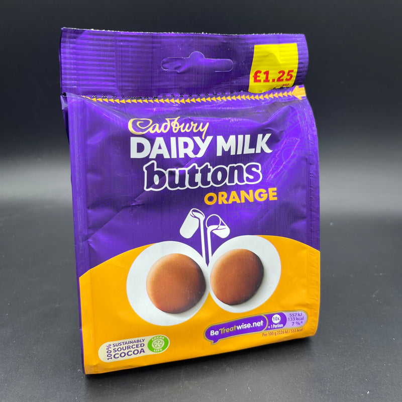 Cadbury Dairy Milk Buttons Orange 95g (UK)