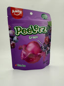 Amos Peelerz - Peelable Gummy Candy GRAPE Flavour, Large 150g Bag (ASIA) VIRAL CANDY