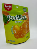 Amos Peelerz - Peelable Gummy Candy ORANGE Flavour, Large 150g Bag (ASIA) VIRAL CANDY