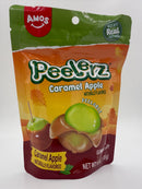 Amos Peelerz - Peelable Gummy Candy CARAMEL APPLE Flavour, Large 150g Bag (ASIA) VIRAL CANDY