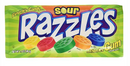 US Razzles Sour BubbleGum 40g