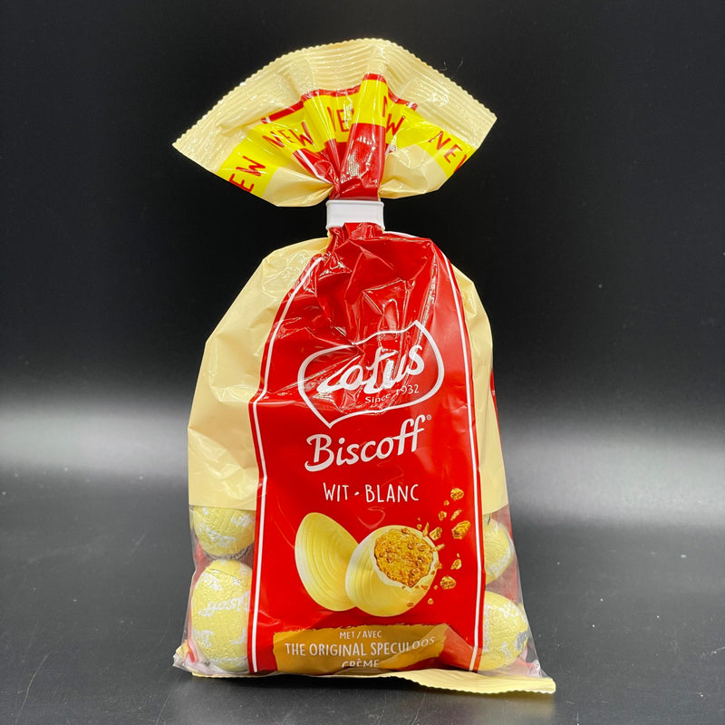 NEW Lotus Biscoff Filled White Chocolate Eggs 90g (EURO) SPECIAL EDITION