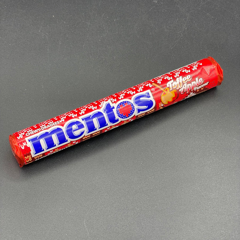 NEW LIMITED EDITION Mentos Toffee Apple Flavour 37g (AUS) LIMITED EDITION