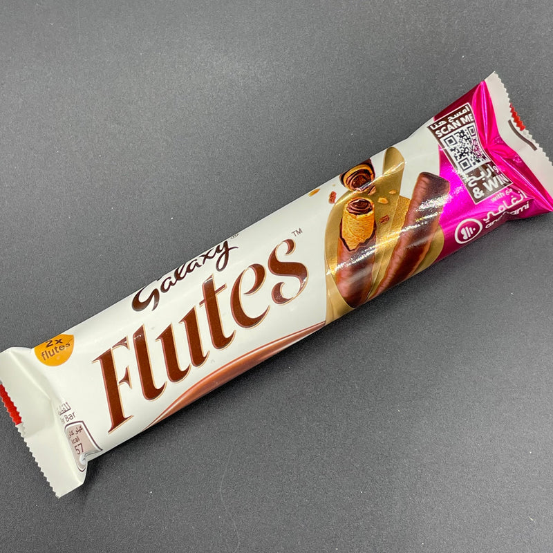 NEW Galaxy Flutes Milk Chocolate (2 Flutes) 22g (Middle East)