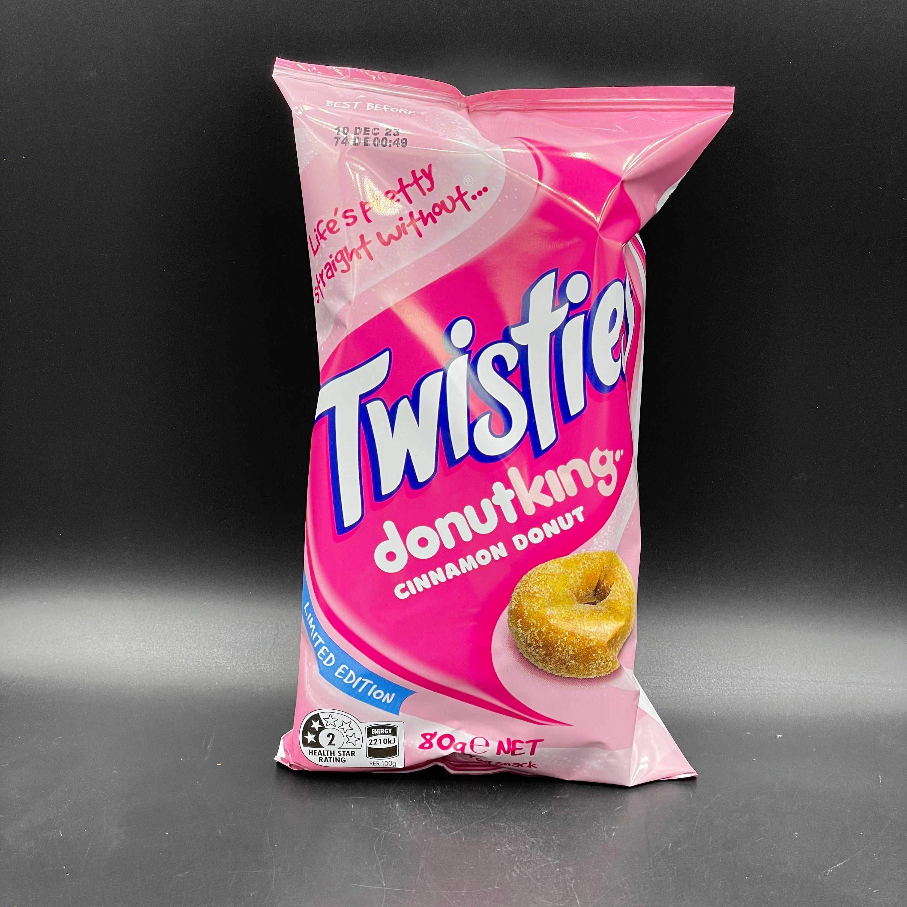 NEW LIMITED EDITION Twisties Donut King Cinnamon Donut Flavour 80g