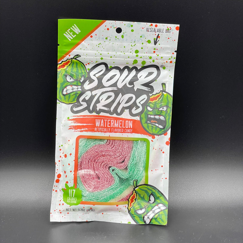 NEW Sour Strips - Watermelon Flavour 104g (USA) SPECIAL