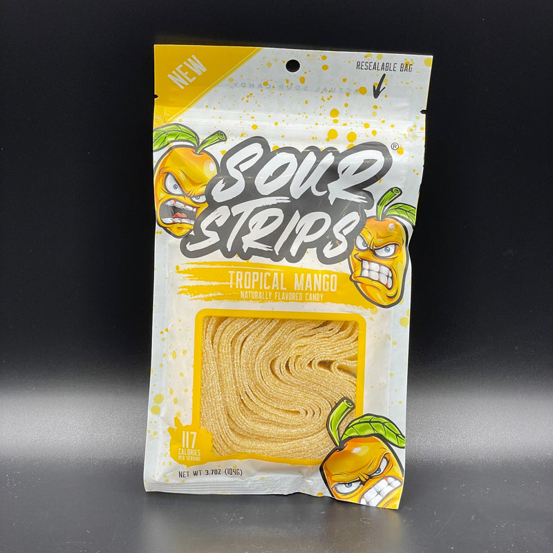 NEW Sour Strips - Tropical Mango Flavour 104g (USA) SPECIAL