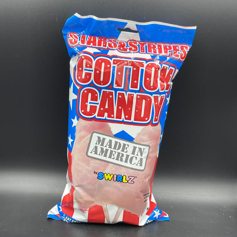 NEW Swirlz Cotton Candy - Stars & Stripes, Made In America Flavour! 88g (USA)