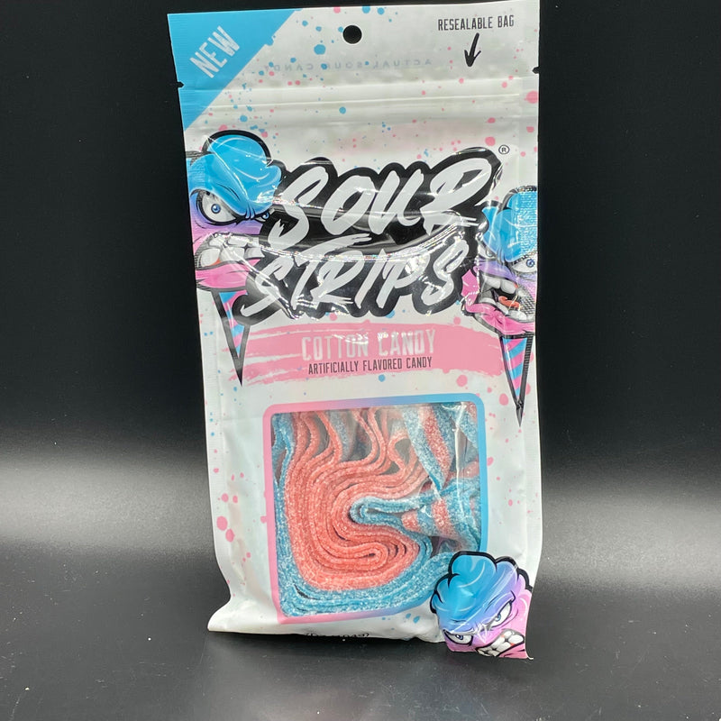 NEW Sour Strips - Cotton Candy Flavour 104g (USA) SPECIAL