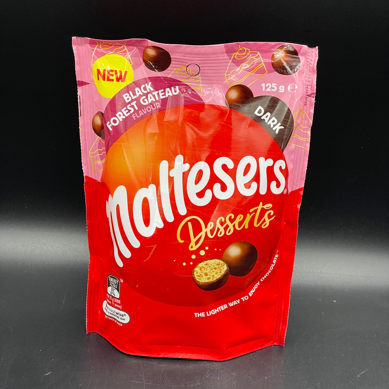 NEW Maltesers Desserts - Black Forest Gateau Flavour! Dark Choc, 125g (AUS) NEW