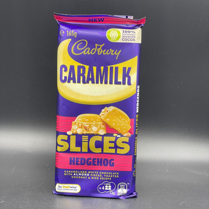NEW Cadbury Caramilk SLICES Hedgehog Block 165g (AUS) SPECIAL EDITION