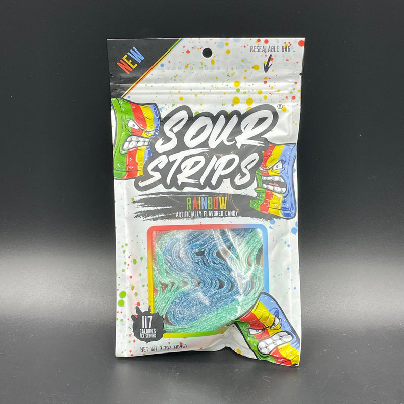 NEW Sour Strips - Rainbow Flavour 104g (USA) SPECIAL