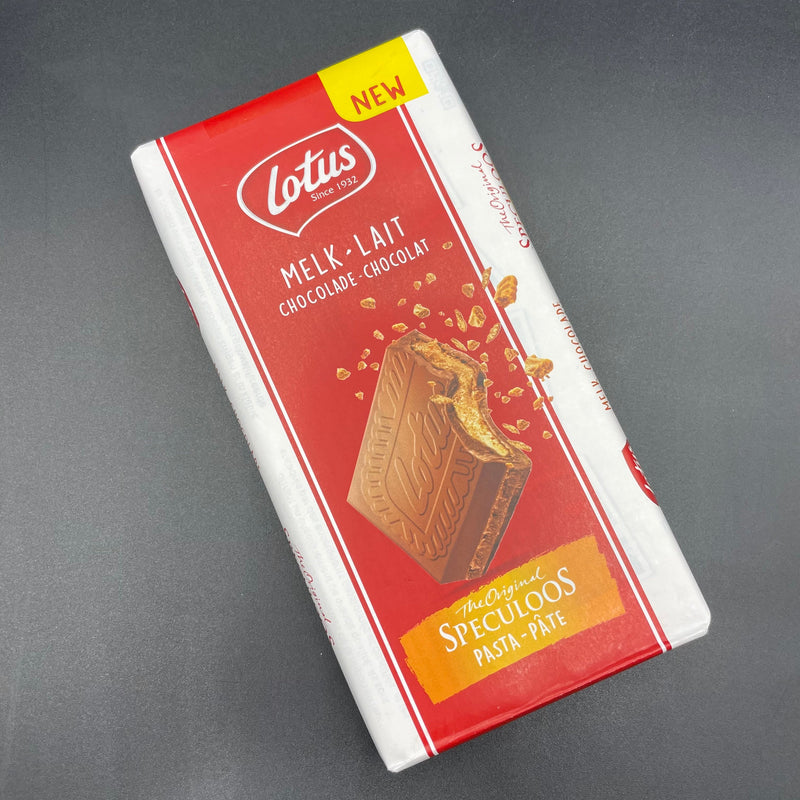 NEW Lotus Biscoff Milk Chocolate Block With Biscoff Cream (Speculoos Spread) 180g (UK) SPECIAL