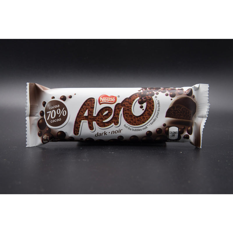 Nestle Aero Dark & Milk. Milk Chocolate Centre with Dark Chocolate Shell - 42g (Canada)