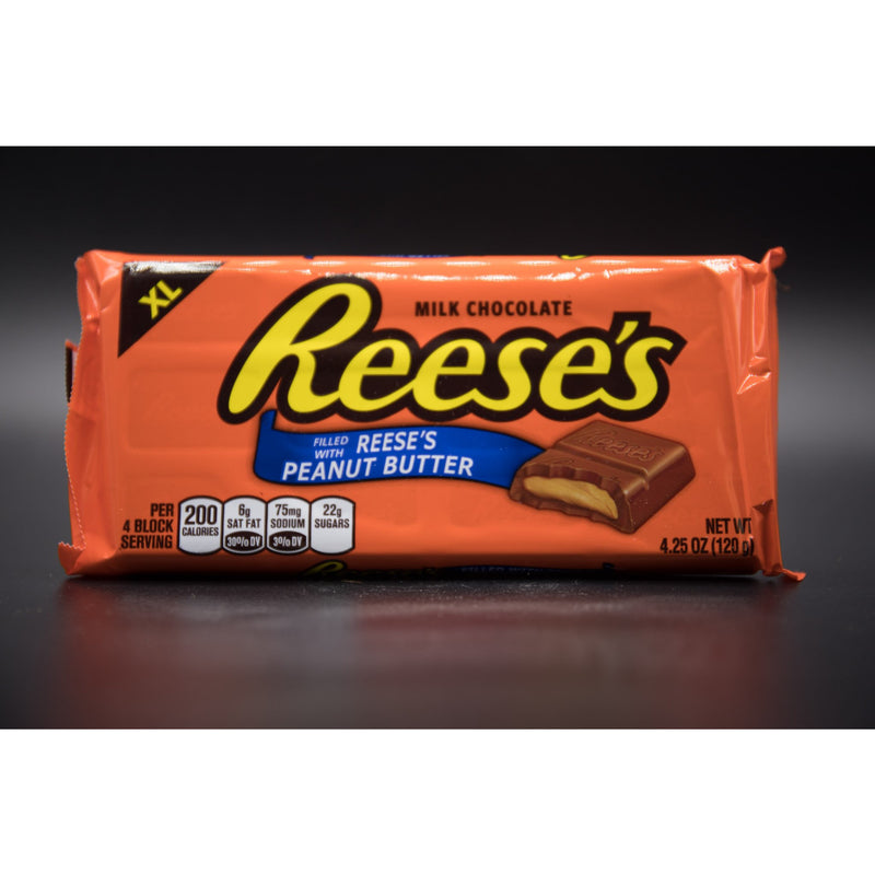 Reese's Milk Chocolate filled with Reese’s Peanut Butter! XL Size 120g (USA)