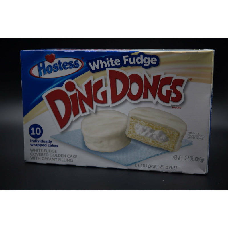 Hostess Ding Dongs White Fudge 10pk