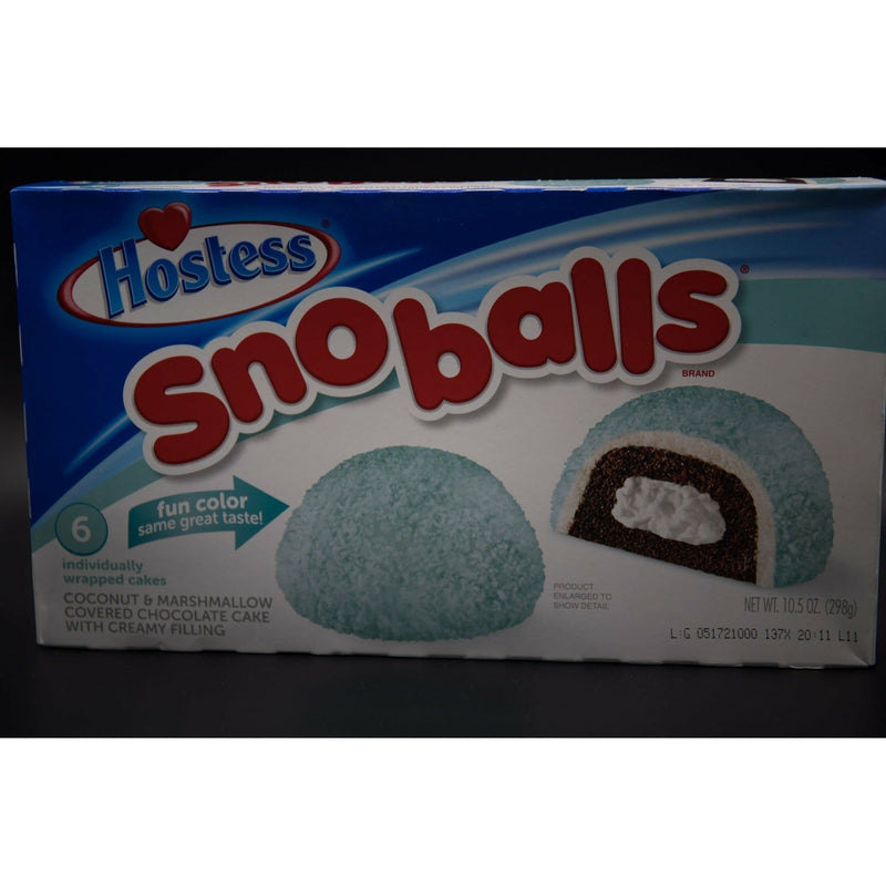 Hostess Snowballs 6pk 298g (USA) RARELY IMPORTED
