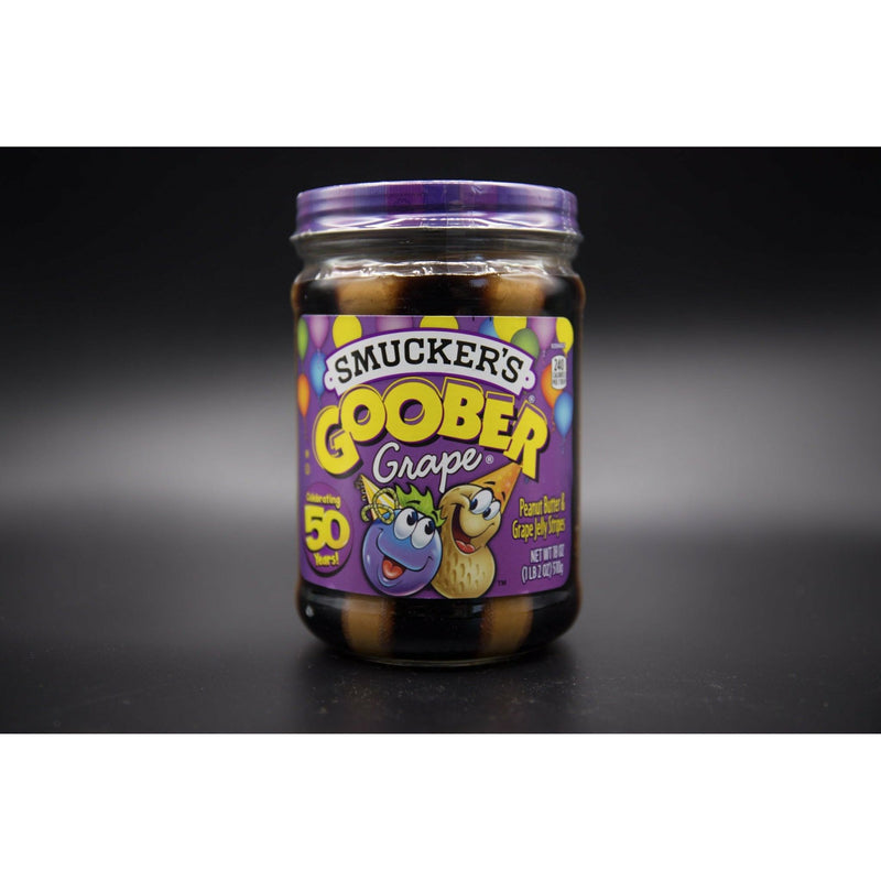 Smuckers Goober Grape - Peanut Butter & Grape Jelly Stripes 510g (USA)