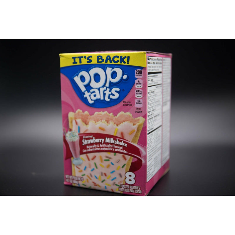 Pop Tarts Frosted Strawberry Milkshake 8-Pack 384g (USA)