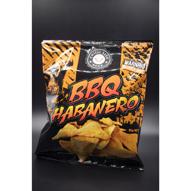 Chilli Seed Bank BBQ Habanero Corn Chips 85g (Aus)
