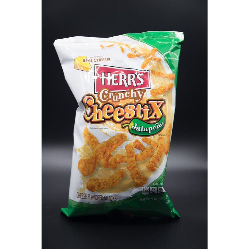Herr's Crunchy Cheestix Jalapeño 255g (USA)