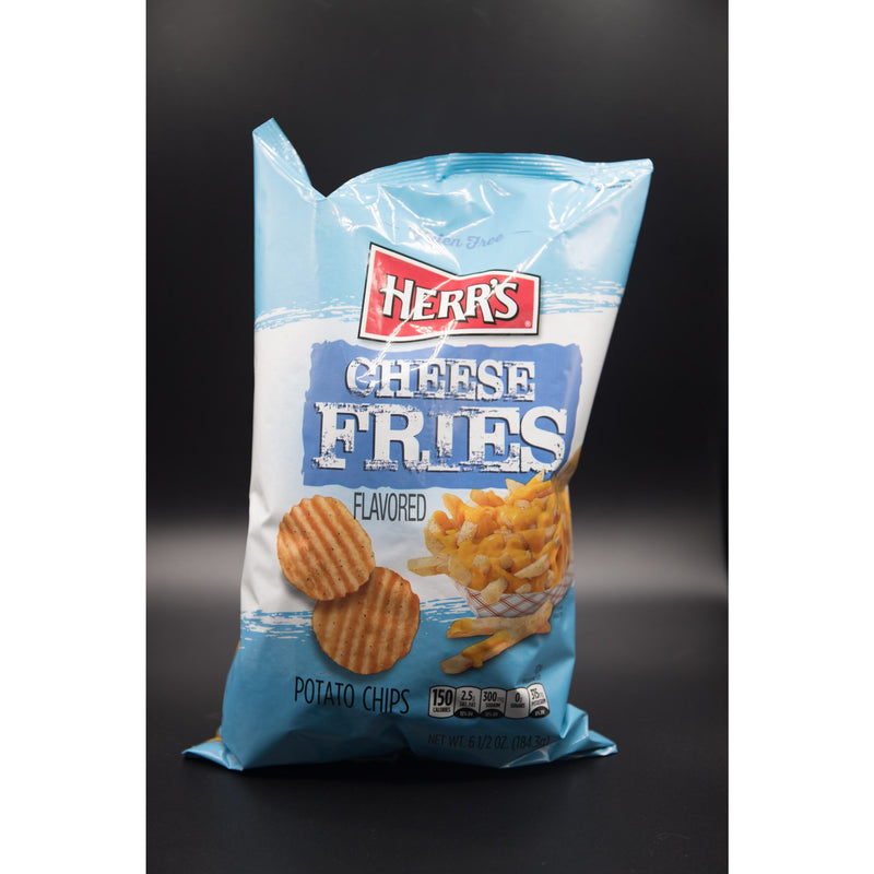 Herr's Cheese Fries Flavored Potato Chips 184g (USA)