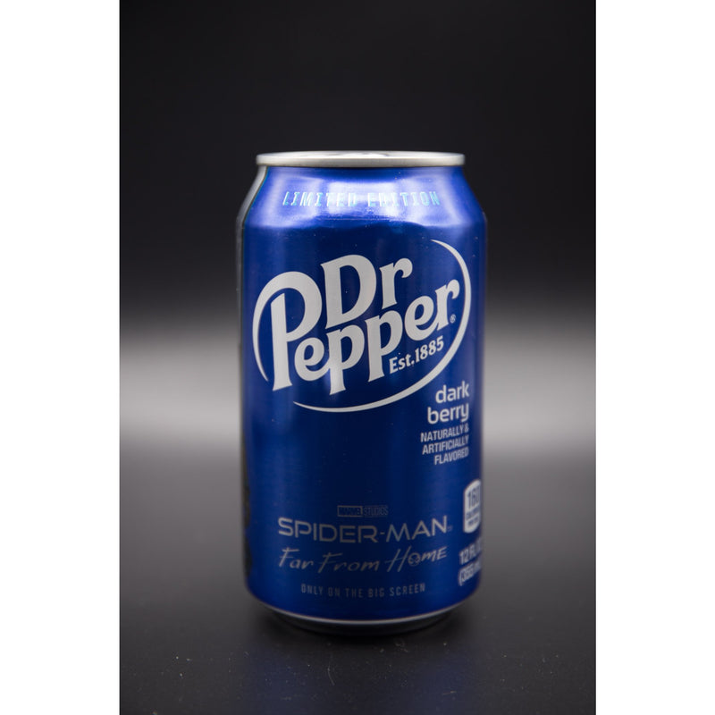 Dr Pepper Spider-Man Far From Home (Dark Berry) 355ml (USA) SPECIAL EDITION