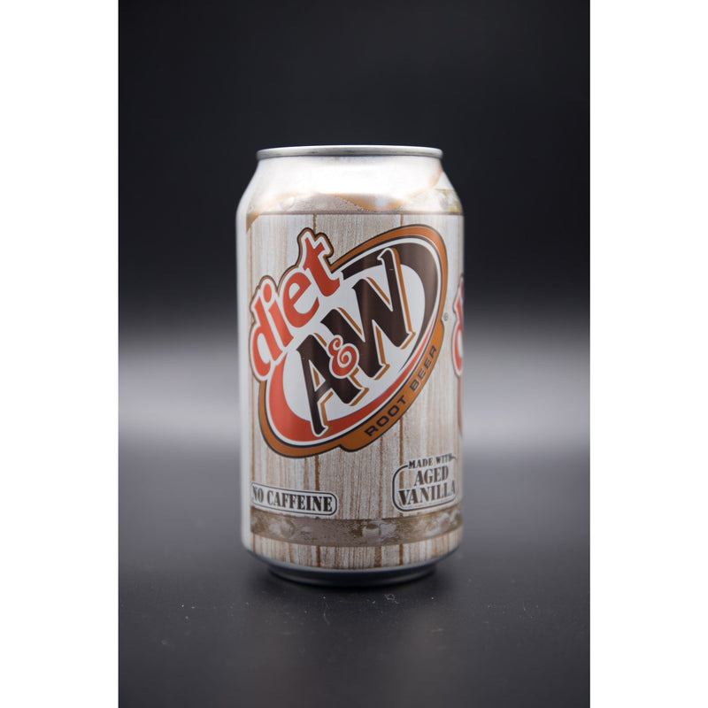 A&W - ZERO SUGAR Root Beer, 355ml (USA)