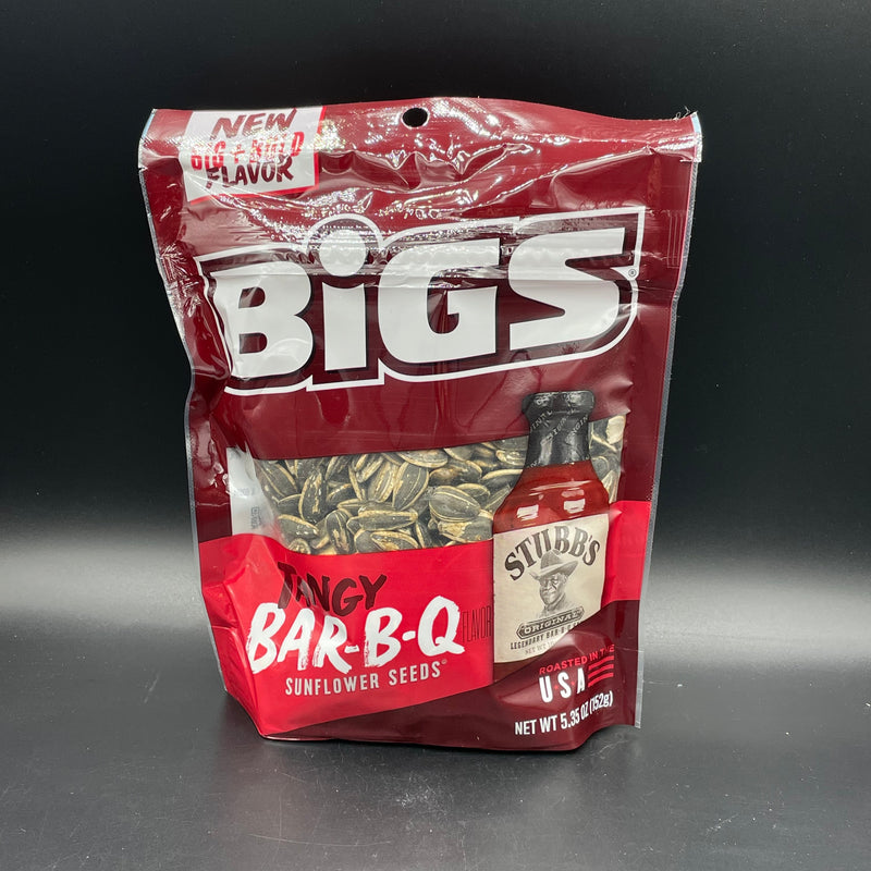 NEW Bigs Stubb’s Tangy BarBQ BBQ Flavour Sunflower Seeds 152g (USA