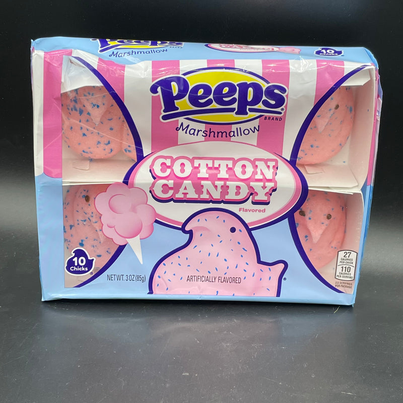 Peeps Marshmallow - Cotton Candy Flavour - 10 Chicks 85g (USA) EASTER SPECIAL