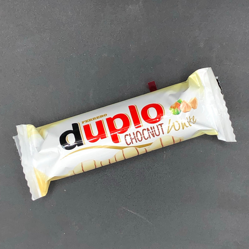 Ferrero Duplo Choconut White (with whole hazelnuts and white chocolate), 1 Bar, 26g (GERMANY) SPECIAL EDITION