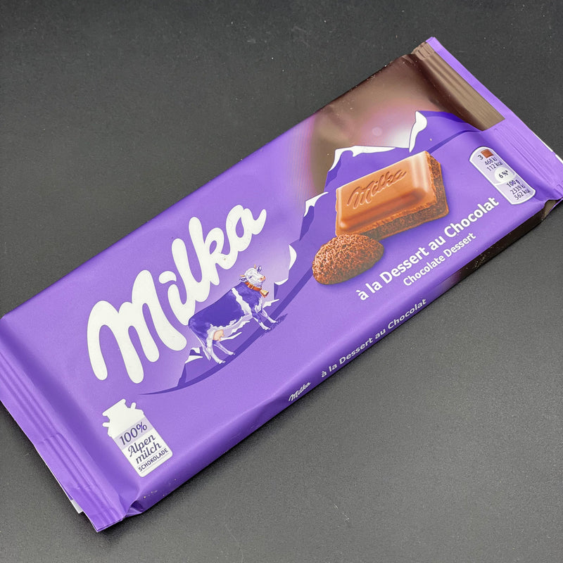 Milka Chocolate Dessert Block 100g (EURO)