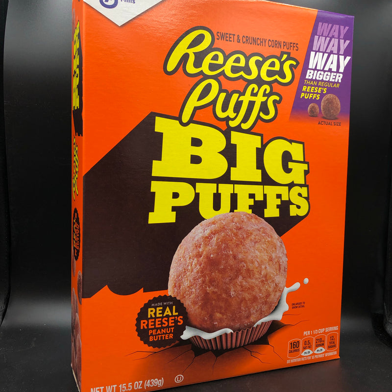 SHORT DATE Reese’s Puffs BIG PUFFS Cereal, Large Size 439g (USA) NEW