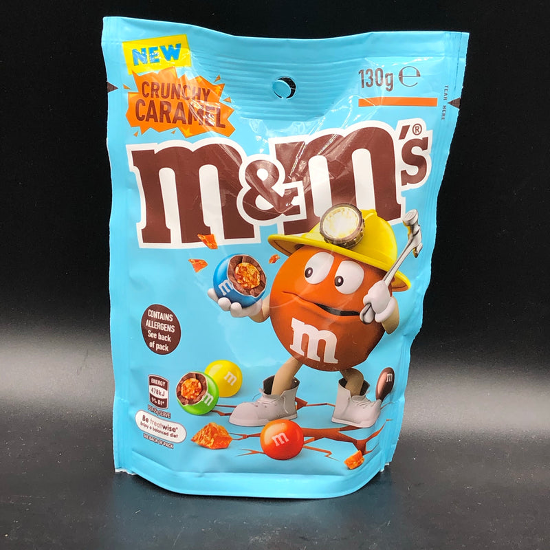 NEW M&M’s Crunchy Caramel 130g (AUS) NEW