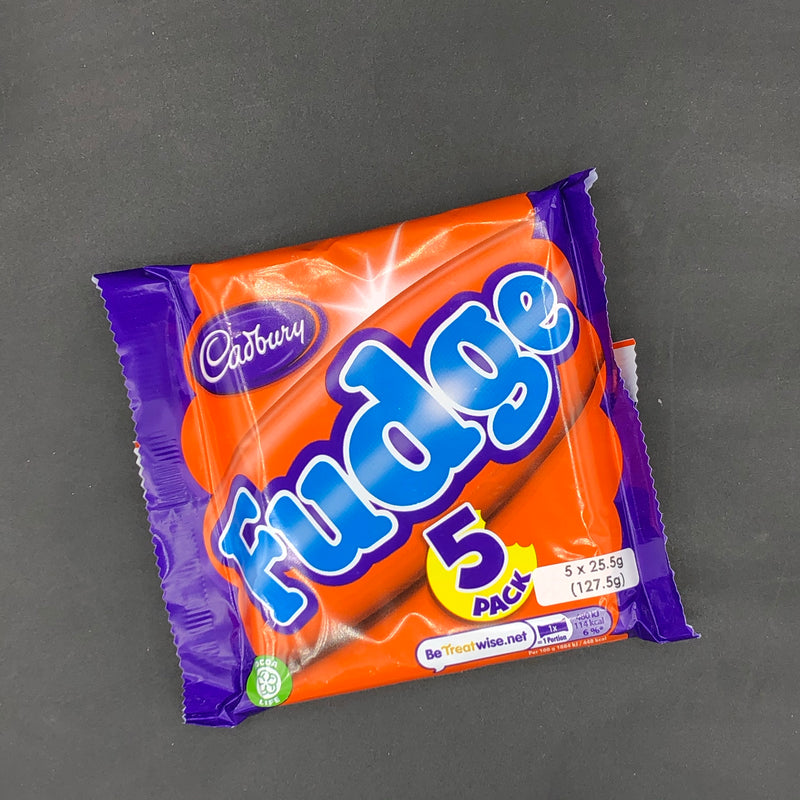 Cadbury Fudge Bar 25.5g 5-Pack (UK) SHORT DATE