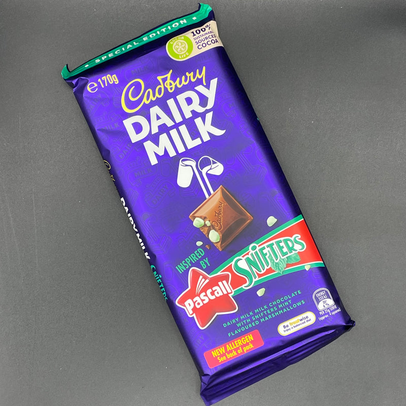 NEW Cadbury Dairy Milk Pascall Snifters Flavour 170g (NZ) LIMITED EDITION