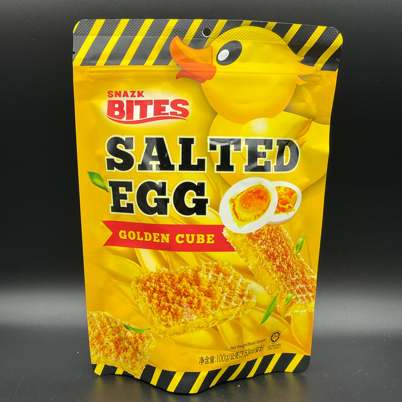 SPECIAL EDITION Snazk Bites SALTED EGG Golden Cube 100g (ASIA) SPECIAL EDITION