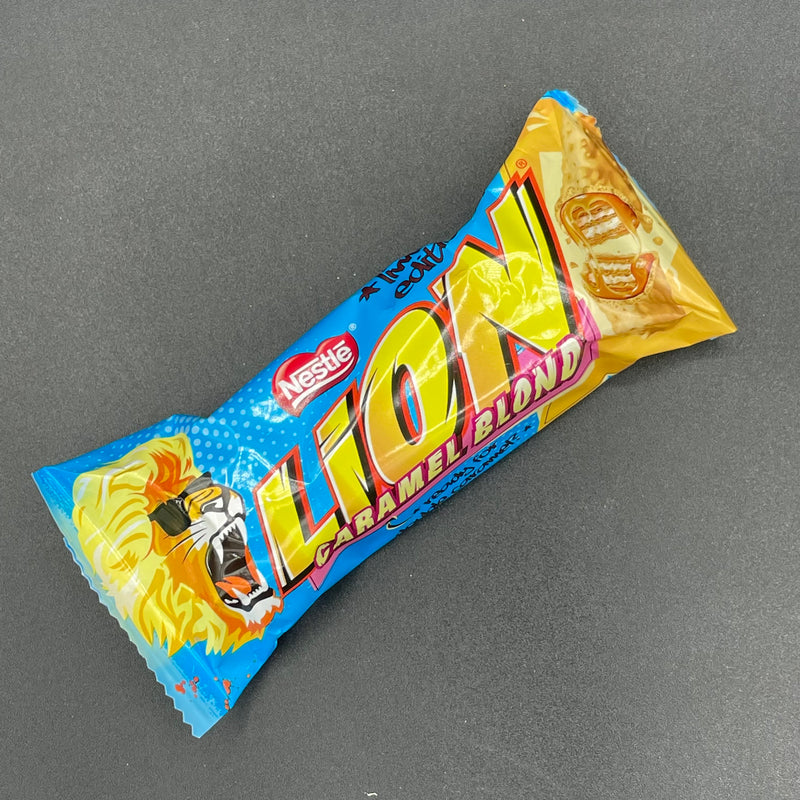 LIMITED EDITION Nestle Lion Caramel Blond 30g (EURO) LIMITED EDITION